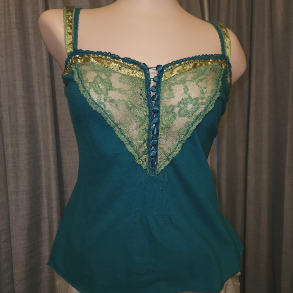 Lingerie Style Tank Top